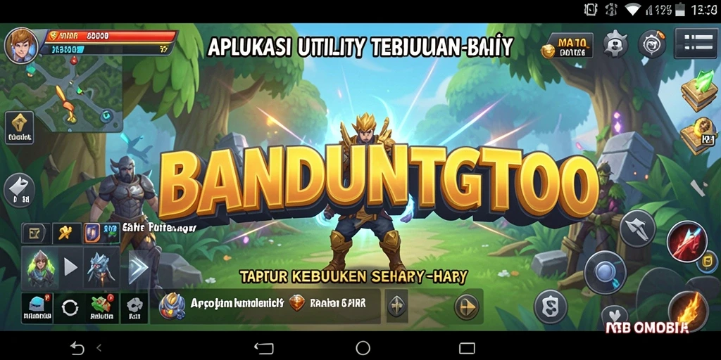 Tampilan antarmuka BANDUNGTOTO yang modern dan user-friendly