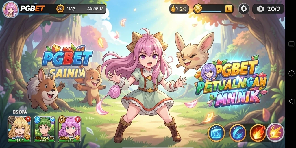 Tampilan gameplay PGBET yang dinamis dan penuh warna.