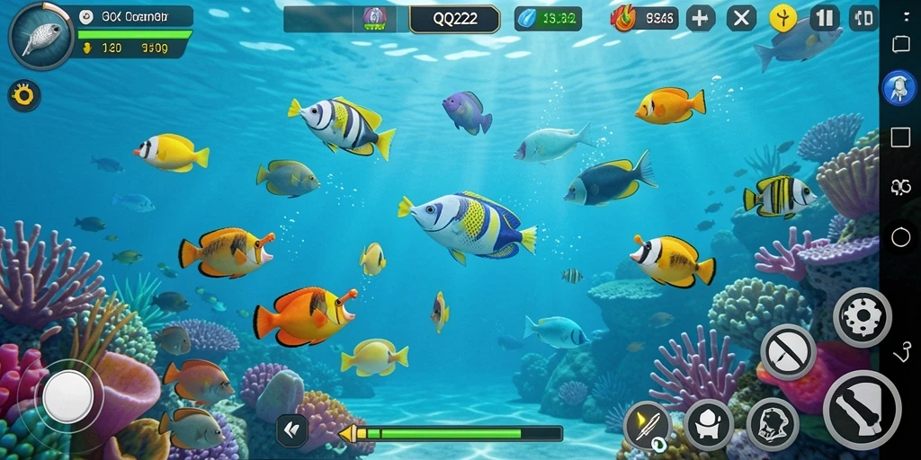 Tampilan menarik dari gameplay Tembak Ikan yang seru.