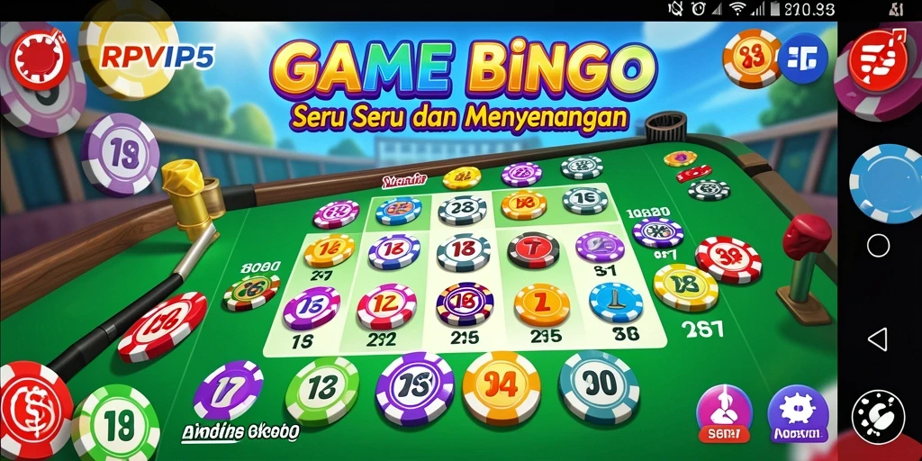 Screenshot gameplay RPVIP5 yang penuh aksi Bingo.