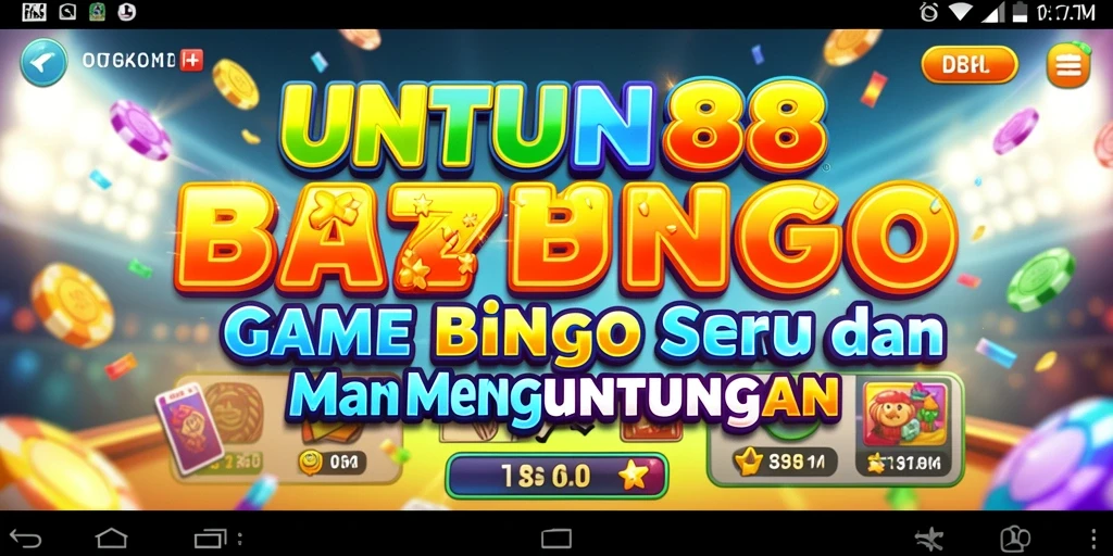 Tampilan menarik dari gameplay Bingo di UNTUNG88.